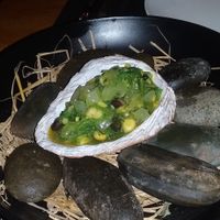 Sea flavour salad at Banlle in Siem Reap