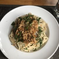 Jackfruit spaghetti at Banlle in Siem Reap