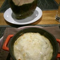 Three vegetables lasagna at Banlle in Siem Reap