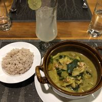 vegan amok  at Banlle in Siem Reap