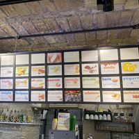 Different types, most are vegan  at Fonte della Salute in Rome