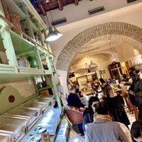 inside at Grano Frutta e Farina in Rome