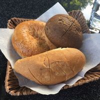 Assorted bread  at Platan in Samarkand