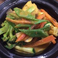 Kokos-Curry mit Erdnüssen at Quy Nguyen - Vegan Living in Berlin