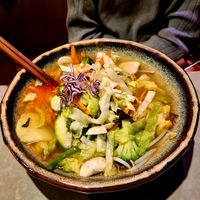 Pho with veggies, tofu and rice noodles at Quy Nguyen - Vegan Living in Berlin