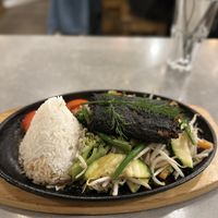 Seeweed fillet rice dish #Veganuary at Quy Nguyen - Vegan Living in Berlin