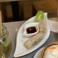 Spring rolls - Quy Nguyen-Vegan Living, Berlin  at Quy Nguyen - Vegan Living in Berlin