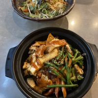 Dish #14 oben und #15 unten  at Quy Nguyen - Vegan Living in Berlin