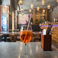Solid Aperol Spritz at Quy Nguyen - Vegan Living in Berlin