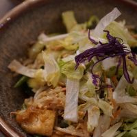 Fried satay dish at Quy Nguyen - Vegan Living in Berlin