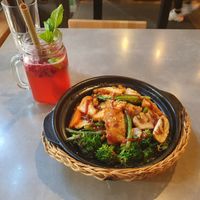 Rice dish 15. It was delicious! at Quy Nguyen - Vegan Living in Berlin