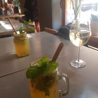 Amazing Passionfruit Mojito (alcohol free) at Quy Nguyen - Vegan Living in Berlin