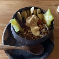 Smoothie bowl at Organico Fortuna in La Fortuna