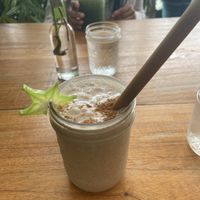 ChocoBanano smoothie  at Organico Fortuna in La Fortuna