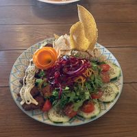 Arabic platter at Organico Fortuna in La Fortuna