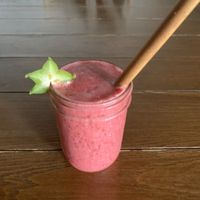  Worry smoothie at Organico Fortuna in La Fortuna