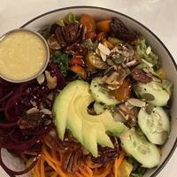 Garden salad   at Organico Fortuna in La Fortuna
