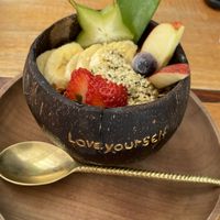 Protein Smoothie Bowl  at Organico Fortuna in La Fortuna