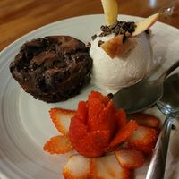 Brownie at Organico Fortuna in La Fortuna