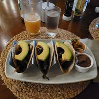 Mushroom Tacos at Organico Fortuna in La Fortuna