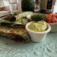 Quesadilla  at Organico Fortuna in La Fortuna