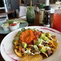 Nachos  at Organico Fortuna in La Fortuna