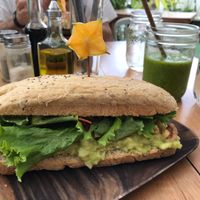 Vulcano Burger  at Organico Fortuna in La Fortuna