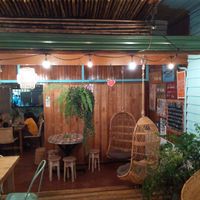 Outside at Organico Fortuna in La Fortuna
