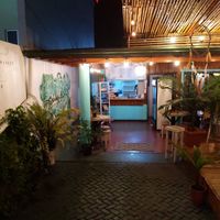 Entrance at Organico Fortuna in La Fortuna