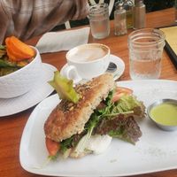 Sandwich at Organico Fortuna in La Fortuna
