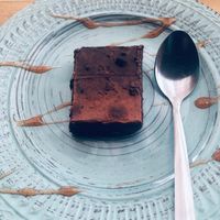 Brownie at Organico Fortuna in La Fortuna