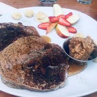 Pancakes at Organico Fortuna in La Fortuna