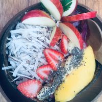 Smoothie bowl at Organico Fortuna in La Fortuna