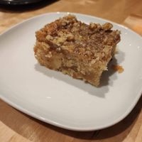 Carrot and walnut cake at Sattgrün in Essen