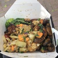 This is the small take away box and was €8.90.  at Sattgrün in Essen