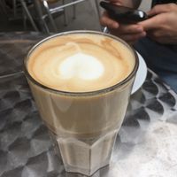 soy latte at Cafe Kopi in Hannover