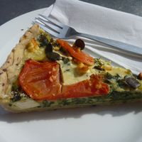 Quiche at Cafe Kopi in Hannover