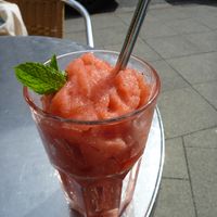 Strawberry-Ice-Shake-Thing :-) at Cafe Kopi in Hannover