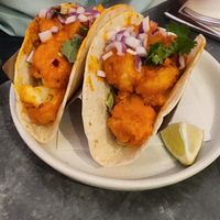 Buffalo cauliflower tacos at Bar Bombon in Philadelphia