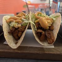 Hearts of Palm ‘Fish’ Tacos!   at Bar Bombon in Philadelphia