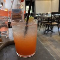 Agua Fresca 🍓   at Bar Bombon in Philadelphia