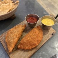 Philly steak empanadas   at Bar Bombon in Philadelphia