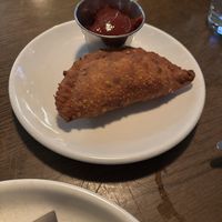 philly steak empanada   at Bar Bombon in Philadelphia