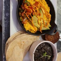 Grande breakfast from the brunch menu at Bar Bombon in Philadelphia