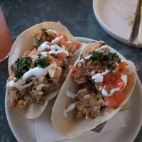 oyster mushroom tacos at Bar Bombon in Philadelphia