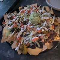 nachos with chorizo at Bar Bombon in Philadelphia