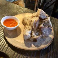 Farro bread  at Flow in Bristol