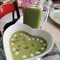 Try the green juice! at La Libelula Vegan Cafe in Fuengirola