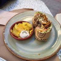 Kebab at La Libelula Vegan Cafe in Fuengirola