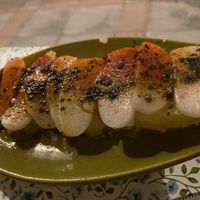 Vegan pulpi at La Libelula Vegan Cafe in Fuengirola